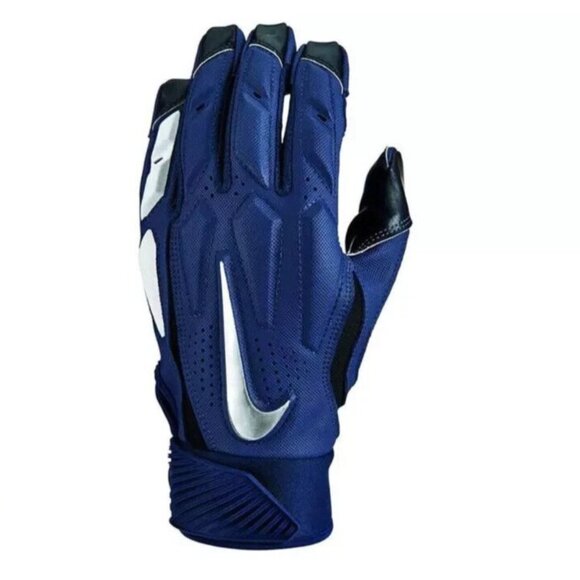 Nike D-Tack 6.0 Padded Lineman Football Gloves Royal Blue Size 3XL NWT - Picture 1 of 5